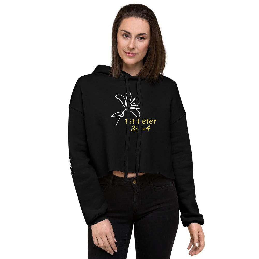 Identity Crop Hoodie