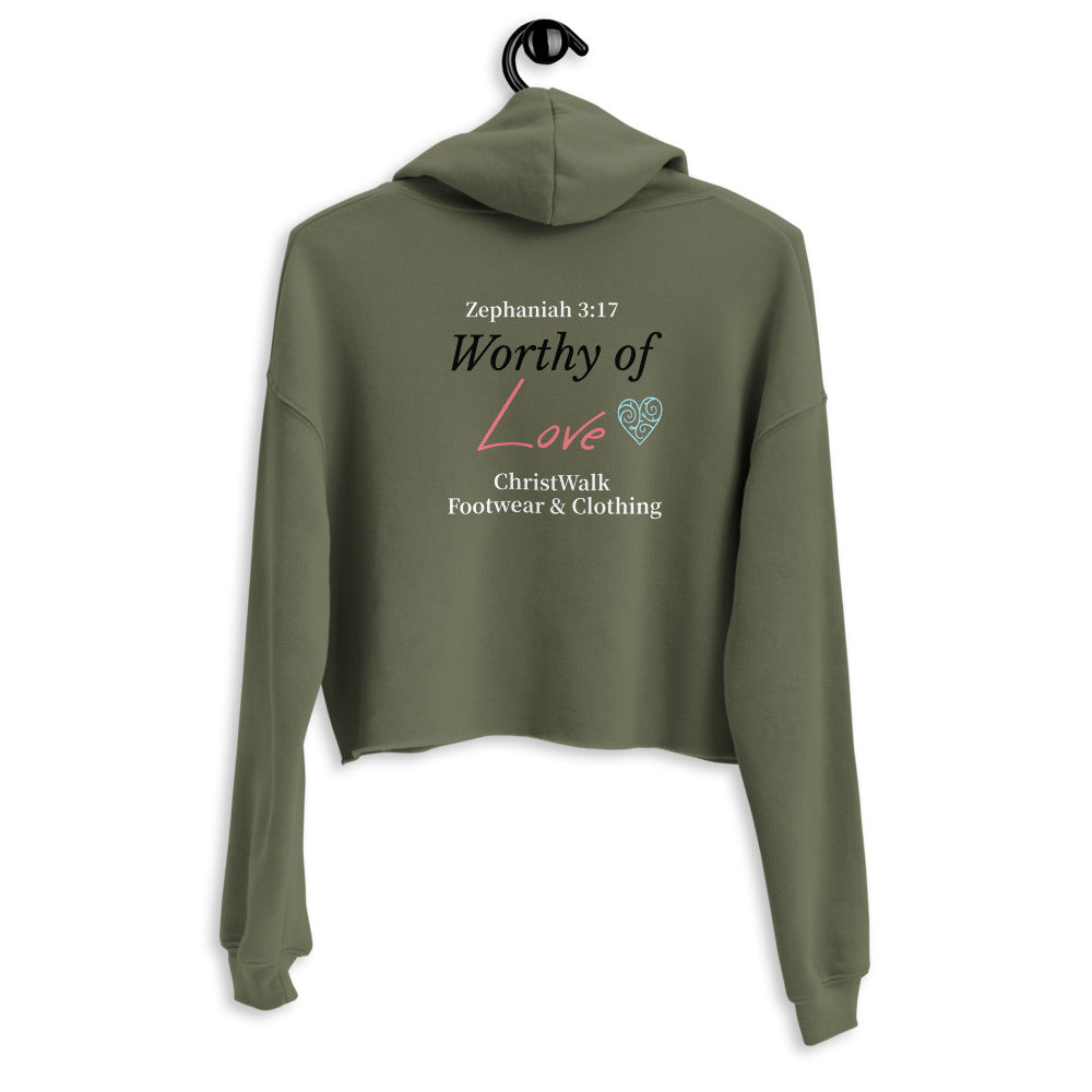 Hello, Beautiful! Crop Hoodie