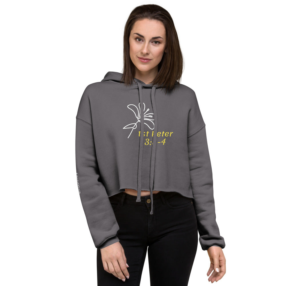 Identity Crop Hoodie